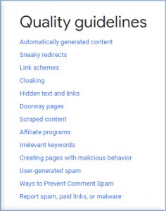 Google Loves Quality Content, not Just Content