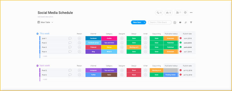 Create Your Social Calendar